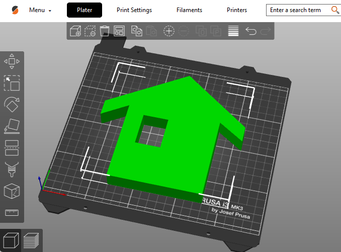 3D printing application